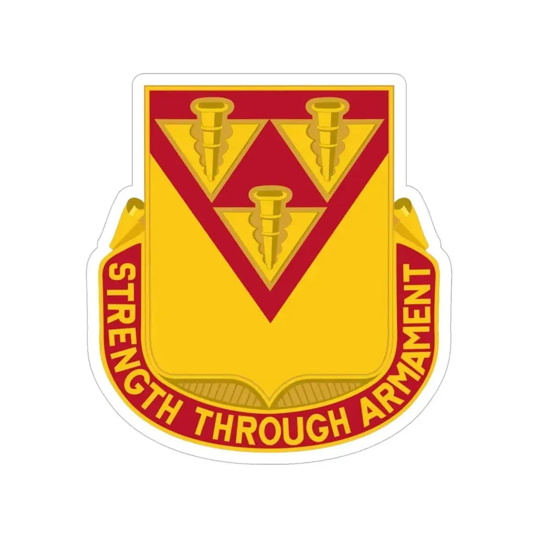 411 Ordnance Battalion (U.S. Army) Transparent STICKER Die-Cut Vinyl Decal 6 Inch - The Sticker Space