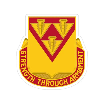 411 Ordnance Battalion (U.S. Army) Transparent STICKER Die-Cut Vinyl Decal - The Sticker Space