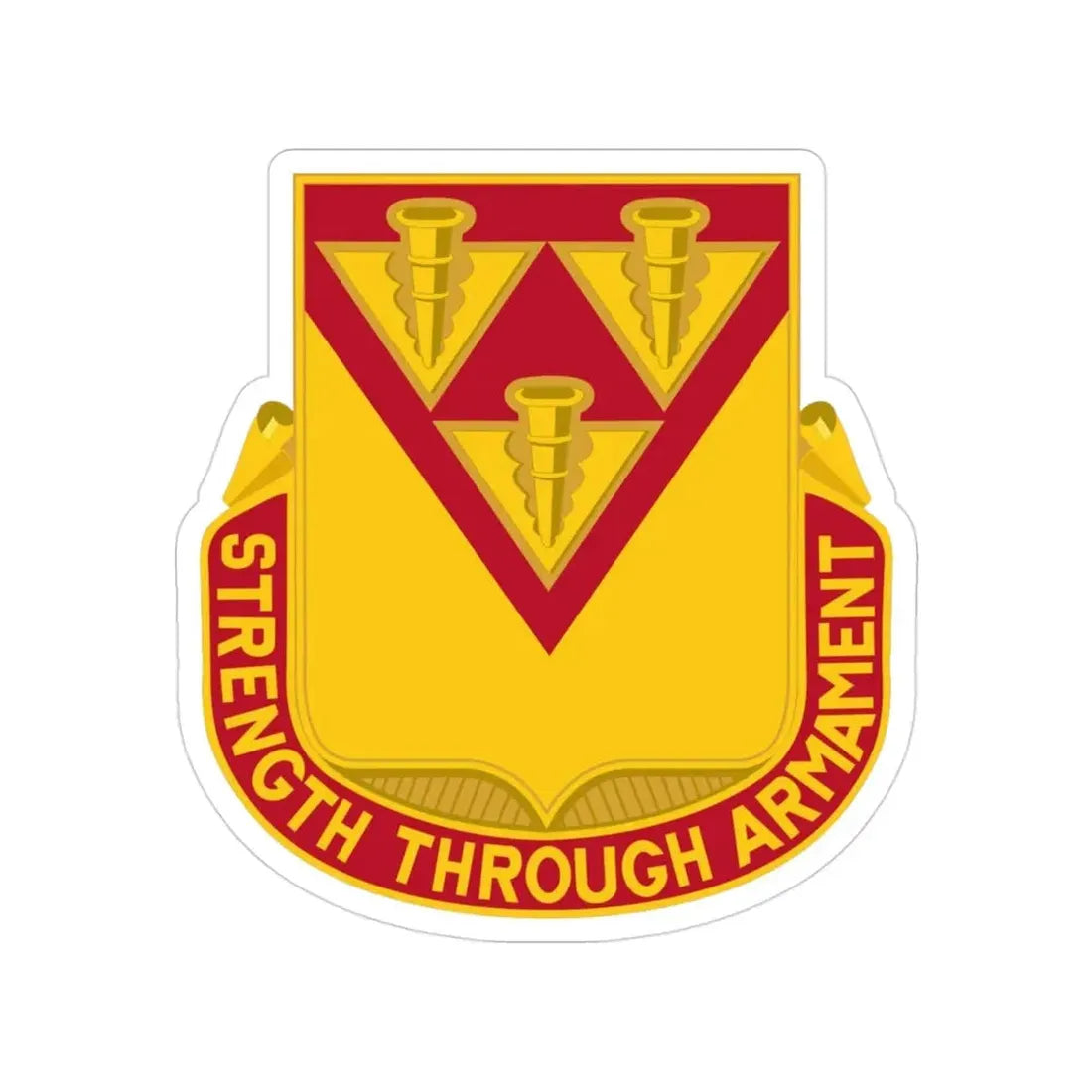 411 Ordnance Battalion (U.S. Army) Transparent STICKER Die-Cut Vinyl Decal - The Sticker Space
