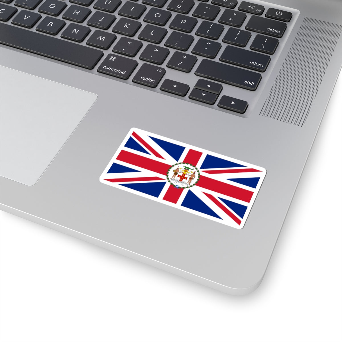 Flag of the Governor of Jamaica 1957-1962 (Jamaica) STICKER Vinyl Kiss-Cut Decal
