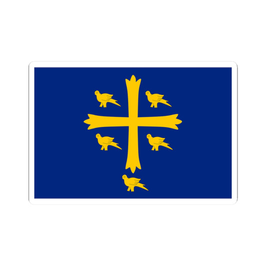 Banner of Saint Edward (England) STICKER Vinyl Kiss-Cut Decal