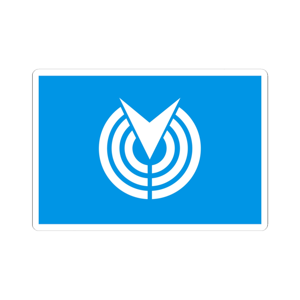 Flag of Minamiizu Shizuoka (Japan) STICKER Vinyl Kiss-Cut Decal