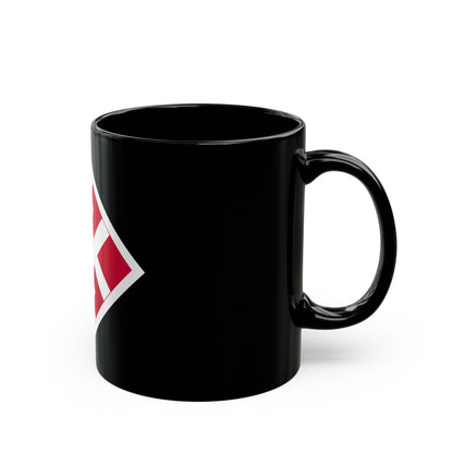 411th Engineer Brigade (U.S. Army) Black Coffee Mug-The Sticker Space