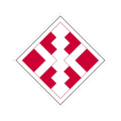 411th Engineer Brigade (U.S. Army) STICKER Vinyl Kiss-Cut Decal 2 Inch White - The Sticker Space