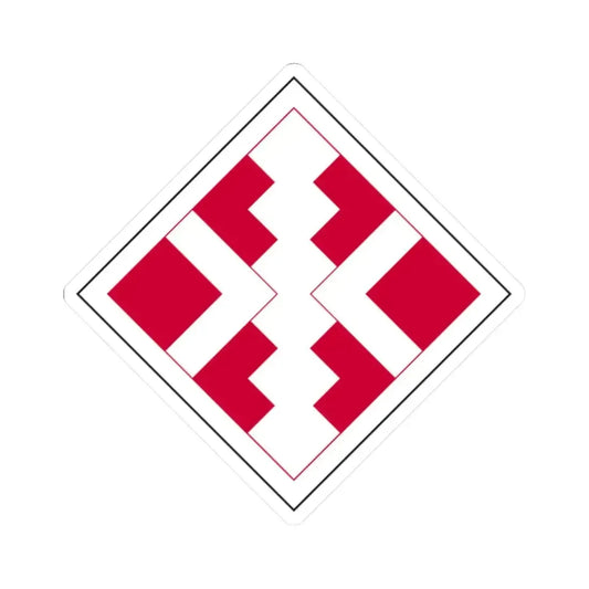 411th Engineer Brigade (U.S. Army) STICKER Vinyl Kiss-Cut Decal 2 Inch White - The Sticker Space