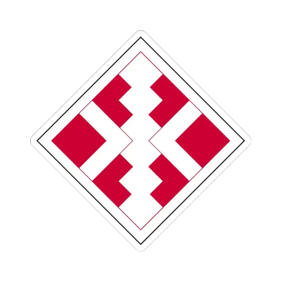 411th Engineer Brigade (U.S. Army) STICKER Vinyl Kiss-Cut Decal 3 Inch White - The Sticker Space