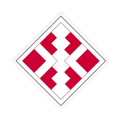 411th Engineer Brigade (U.S. Army) STICKER Vinyl Kiss-Cut Decal 3 Inch White - The Sticker Space