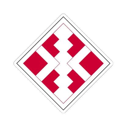 411th Engineer Brigade (U.S. Army) STICKER Vinyl Kiss-Cut Decal 6 Inch White - The Sticker Space