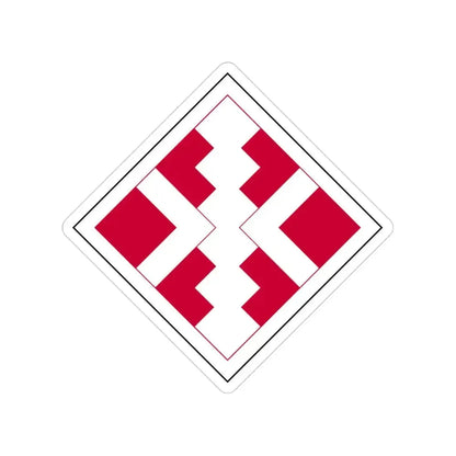 411th Engineer Brigade (U.S. Army) Transparent STICKER Die-Cut Vinyl Decal 3 Inch - The Sticker Space