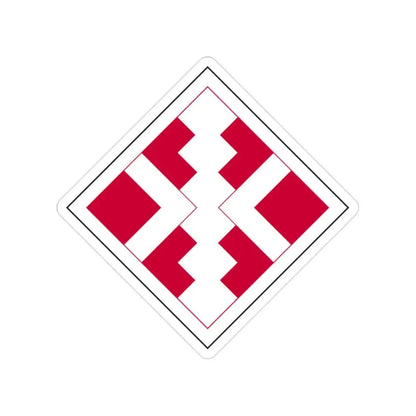 411th Engineer Brigade (U.S. Army) Transparent STICKER Die-Cut Vinyl Decal - The Sticker Space