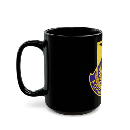 412 Civil Affairs Battalion (U.S. Army) Black Coffee Mug-The Sticker Space