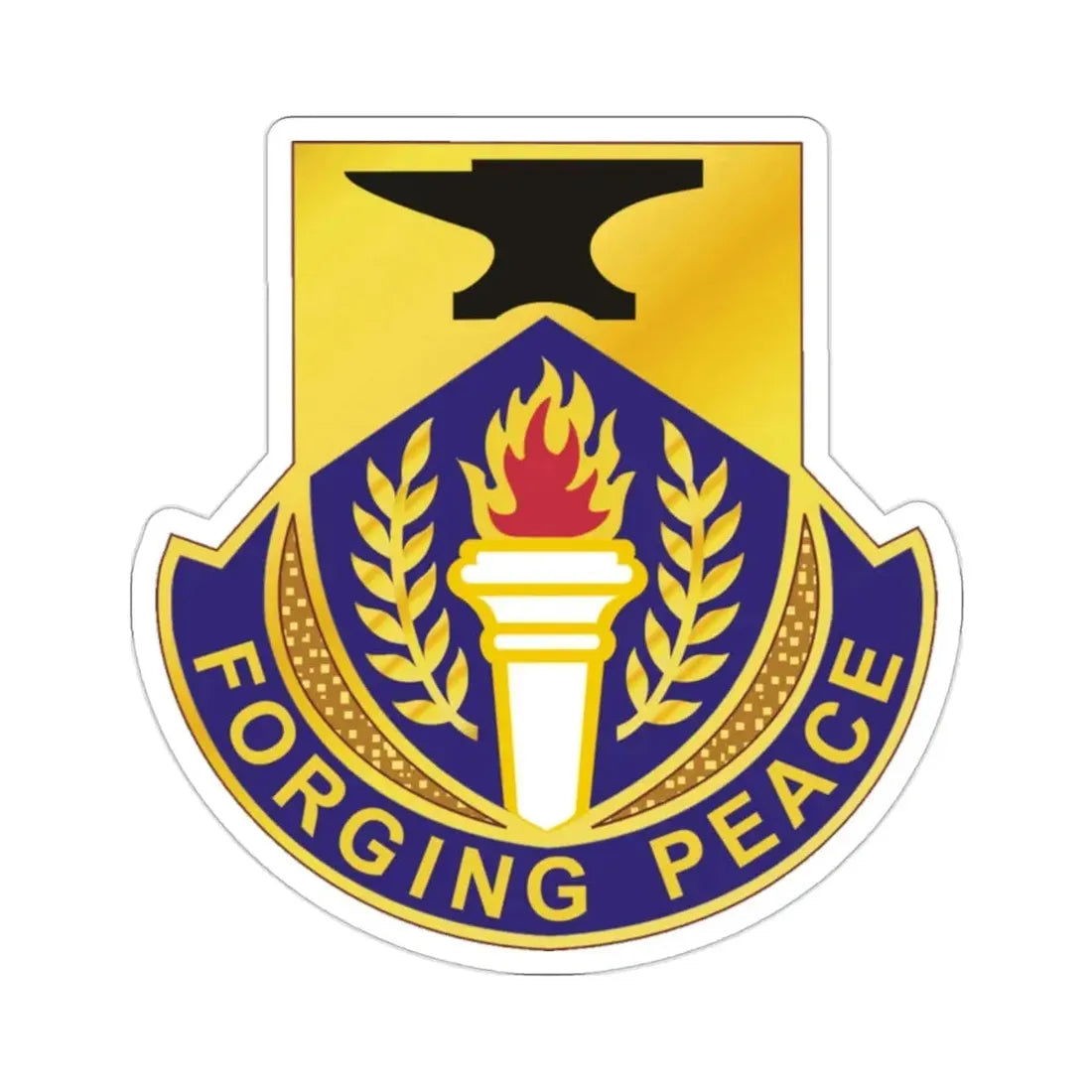 412 Civil Affairs Battalion (U.S. Army) STICKER Vinyl Die-Cut Decal - The Sticker Space