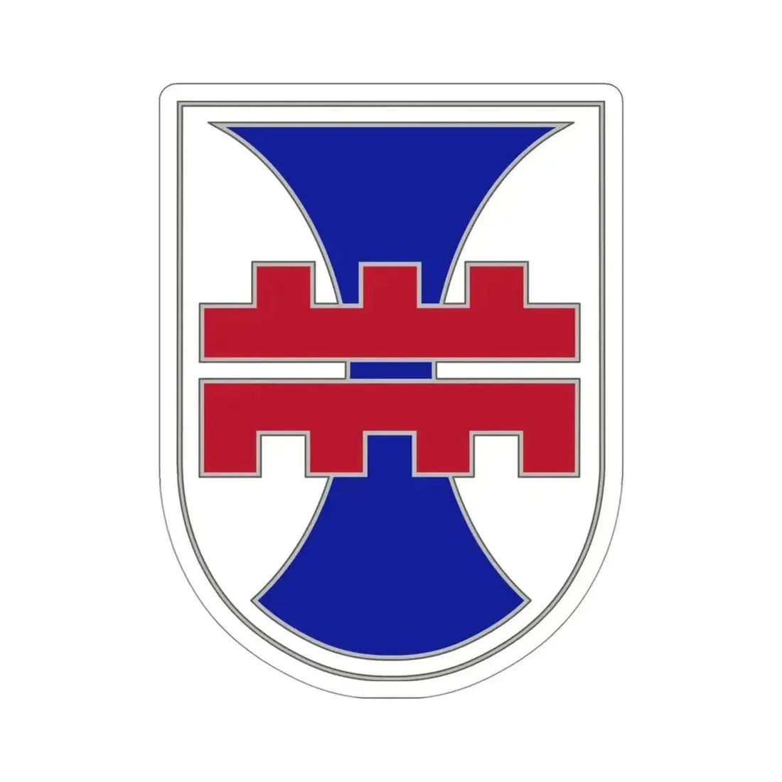 412 Engineer Command (U.S. Army) STICKER Vinyl Die-Cut Decal 4 Inch - The Sticker Space