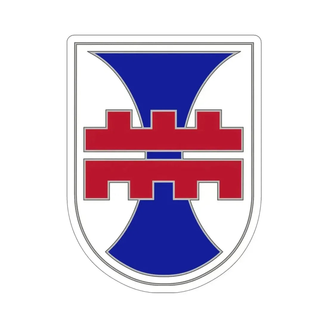 412 Engineer Command (U.S. Army) STICKER Vinyl Die-Cut Decal 6 Inch - The Sticker Space