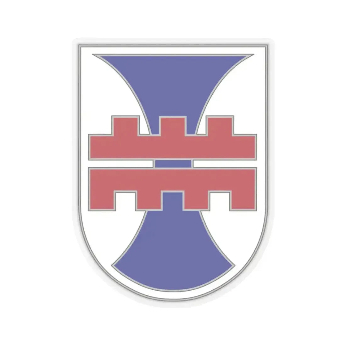 412 Engineer Command (U.S. Army) STICKER Vinyl Kiss-Cut Decal 3 Inch Transparent - The Sticker Space