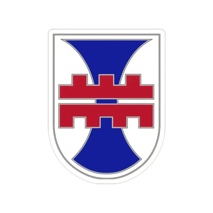 412 Engineer Command (U.S. Army) Transparent STICKER Die-Cut Vinyl Decal 2 Inch - The Sticker Space