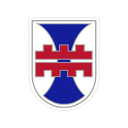 412 Engineer Command (U.S. Army) Transparent STICKER Die-Cut Vinyl Decal 4 Inch - The Sticker Space