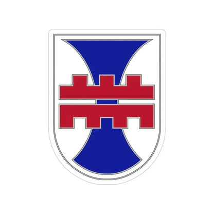 412 Engineer Command (U.S. Army) Transparent STICKER Die-Cut Vinyl Decal 5 Inch - The Sticker Space