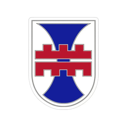 412 Engineer Command (U.S. Army) Transparent STICKER Die-Cut Vinyl Decal 6 Inch - The Sticker Space