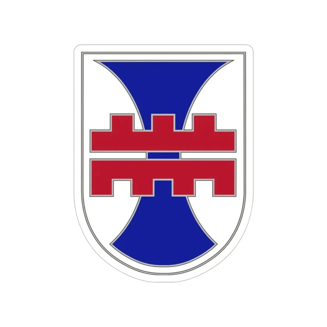 412 Engineer Command (U.S. Army) Transparent STICKER Die-Cut Vinyl Decal - The Sticker Space