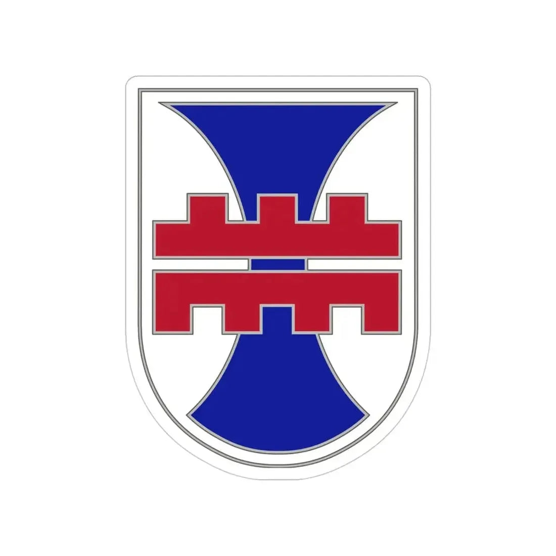 412 Engineer Command (U.S. Army) Transparent STICKER Die-Cut Vinyl Decal - The Sticker Space