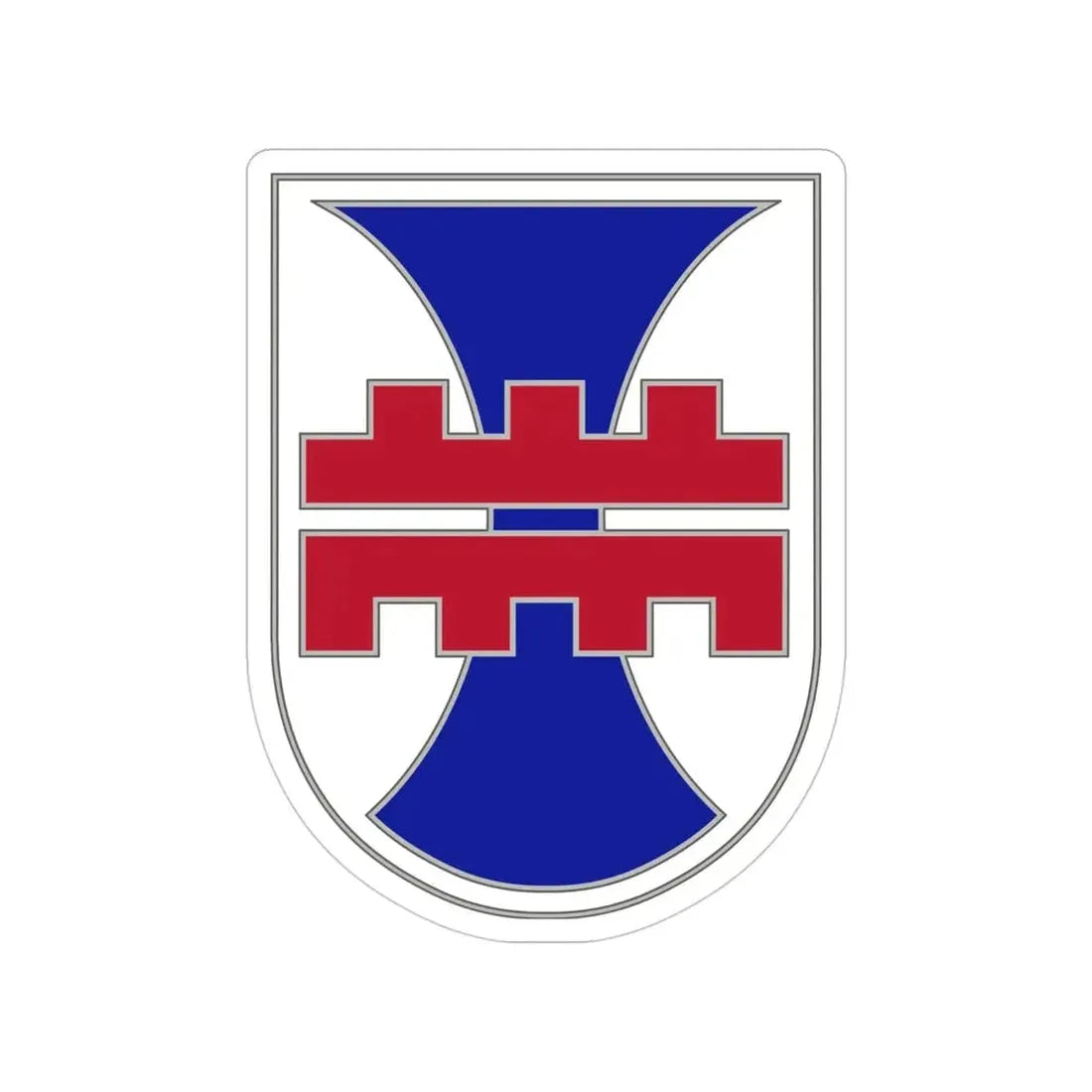 412 Engineer Command (U.S. Army) Transparent STICKER Die-Cut Vinyl Decal - The Sticker Space