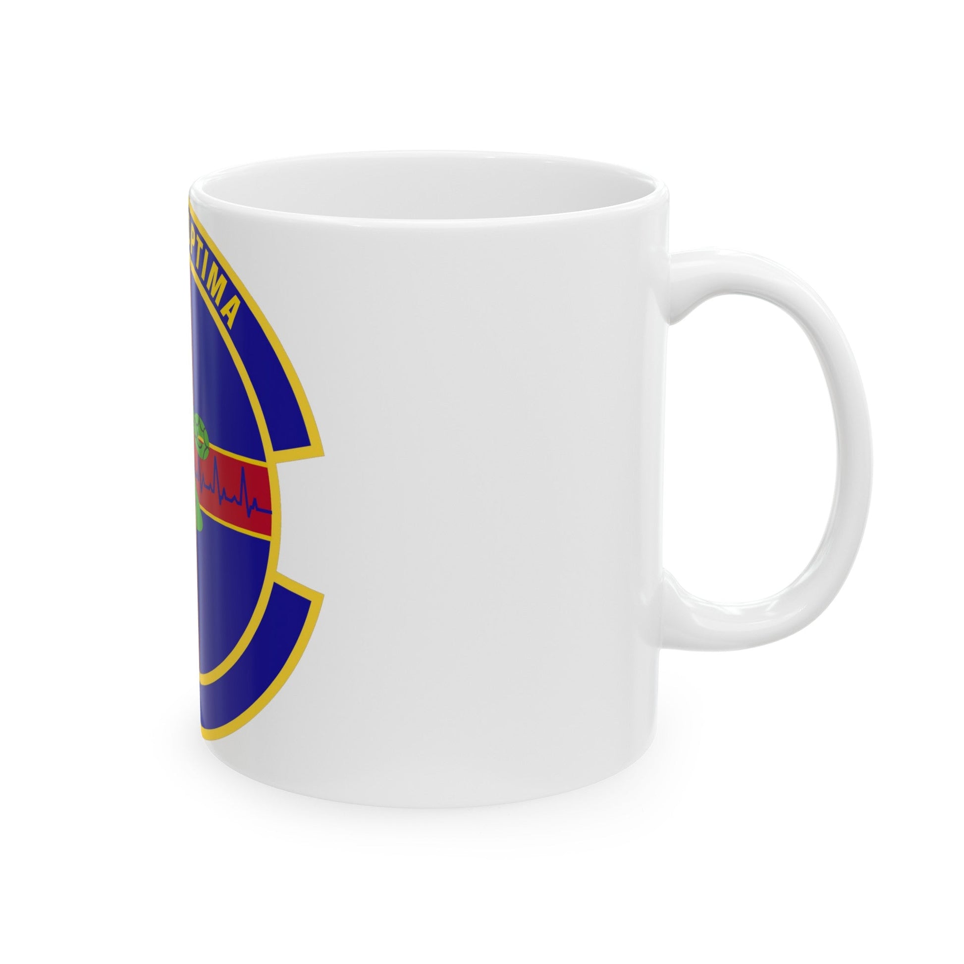 412 Healthcare Operations Squadron AFMC (U.S. Air Force) White Coffee Mug-The Sticker Space