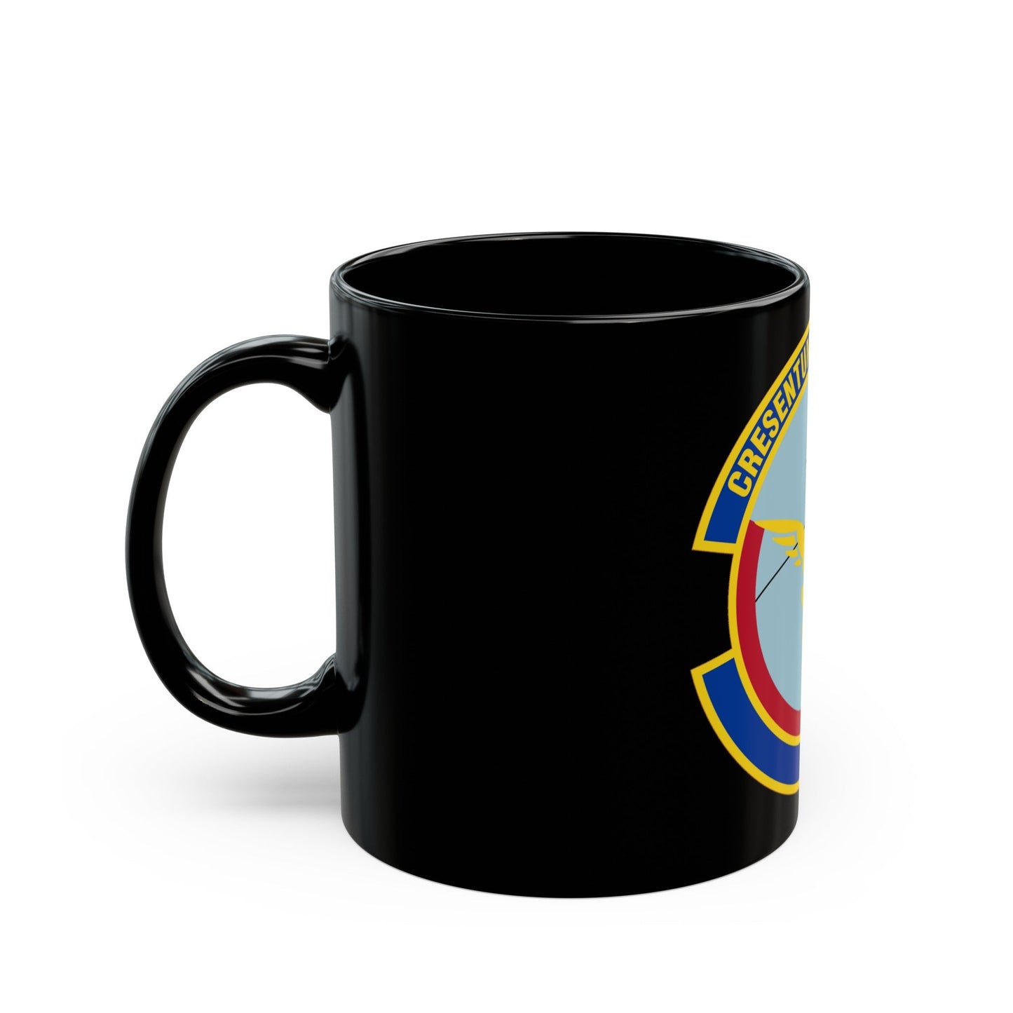 412 Operational Medical Readiness Squadron AFMC (U.S. Air Force) Black Coffee Mug-The Sticker Space