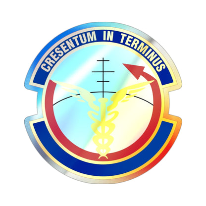 412 Operational Medical Readiness Squadron AFMC (U.S. Air Force) Holographic STICKER Die-Cut Vinyl Decal-2 Inch-The Sticker Space