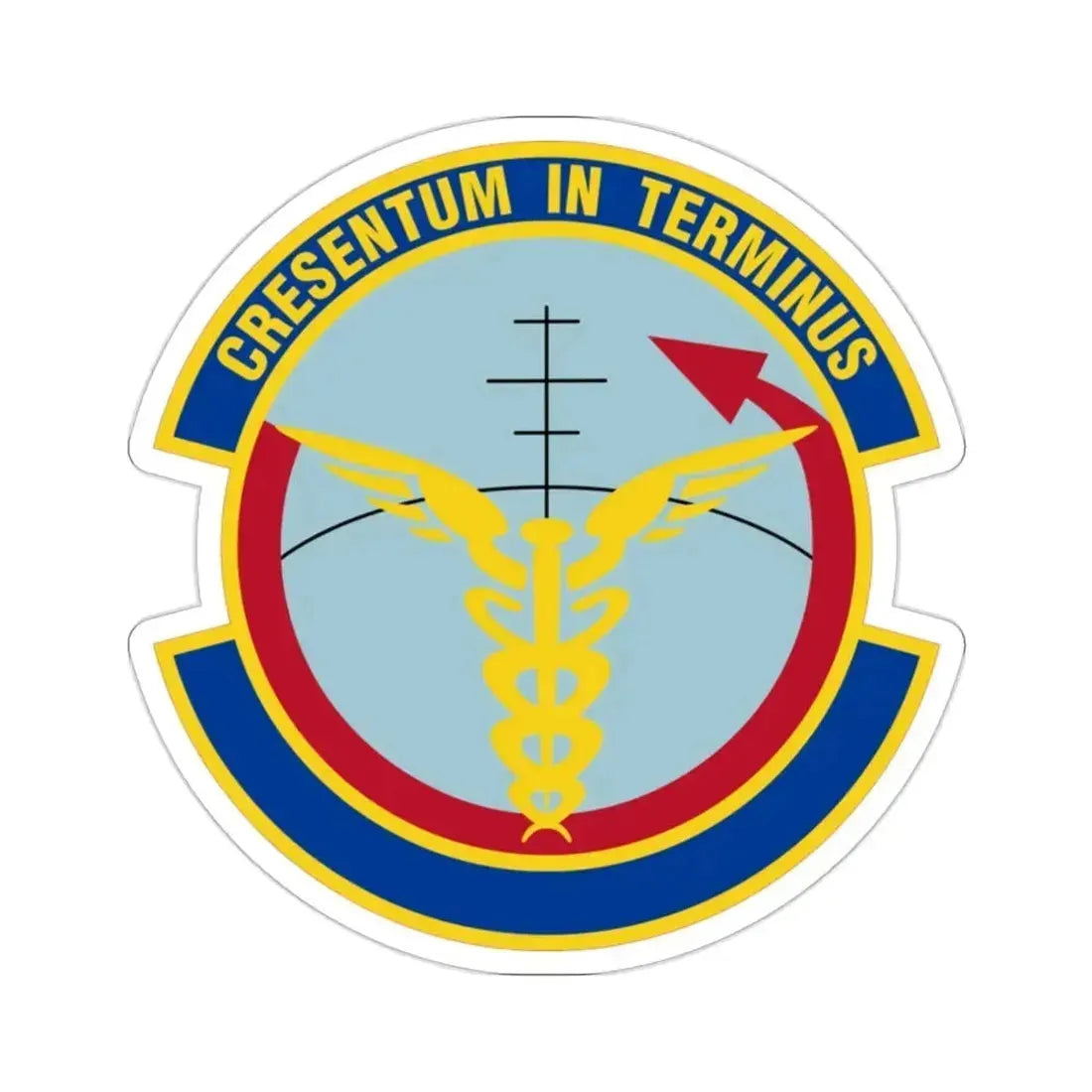 412 Operational Medical Readiness Squadron AFMC (U.S. Air Force) STICKER Vinyl Die-Cut Decal 2 Inch - The Sticker Space