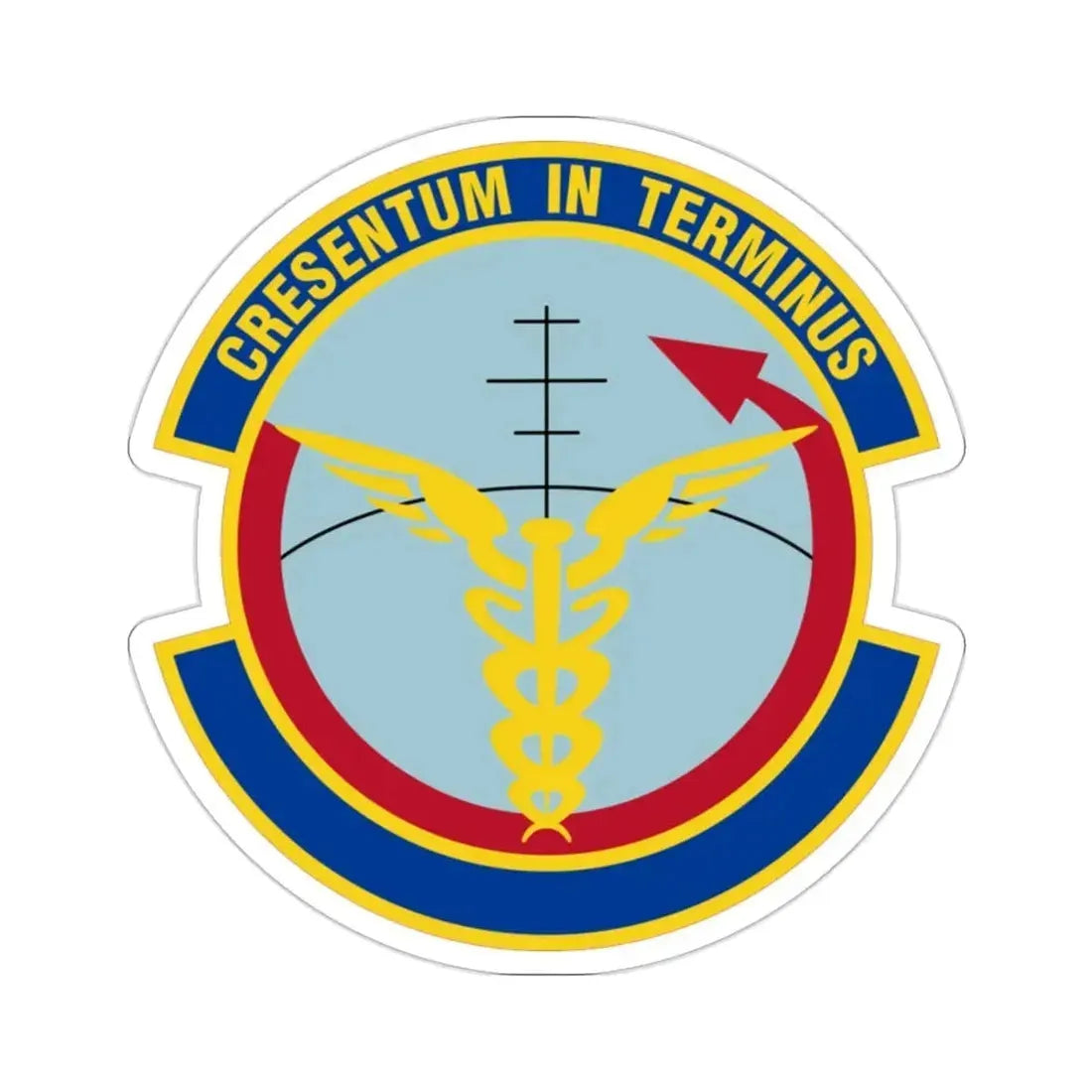 412 Operational Medical Readiness Squadron AFMC (U.S. Air Force) STICKER Vinyl Die-Cut Decal - The Sticker Space