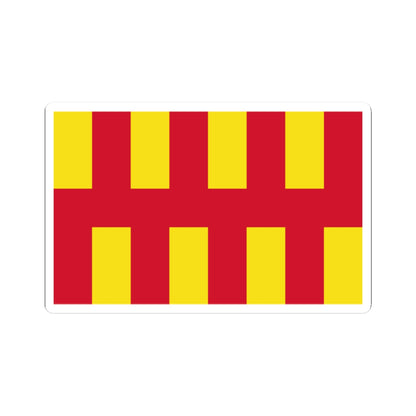 Flag of Northumberland (England) STICKER Vinyl Kiss-Cut Decal