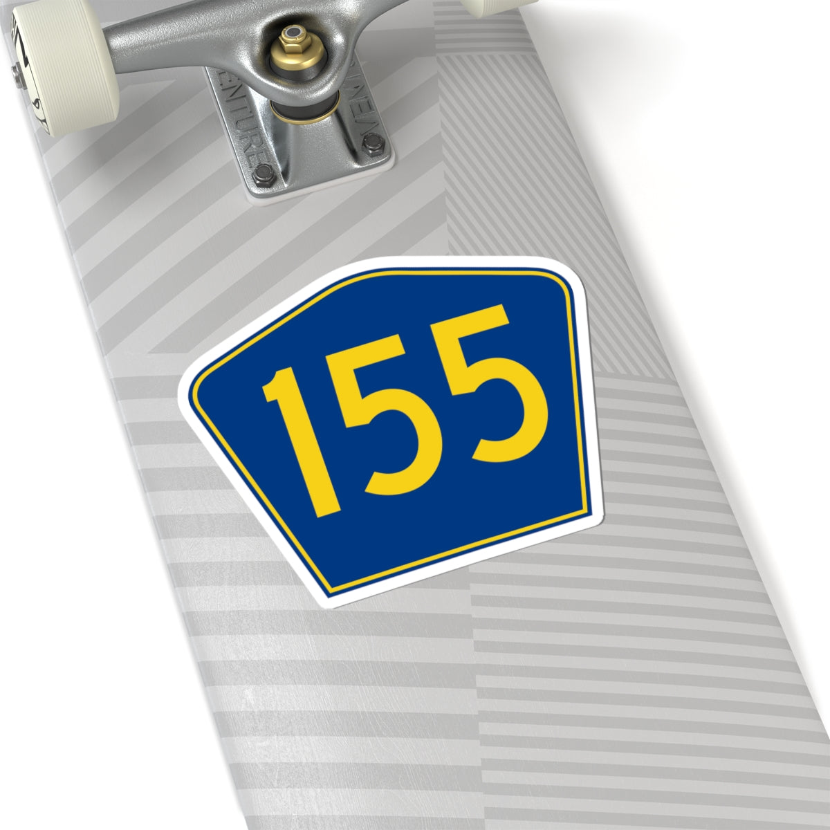 PR secondary 155 (Puerto Rico) (Road Sign) STICKER Vinyl Kiss-Cut Decal