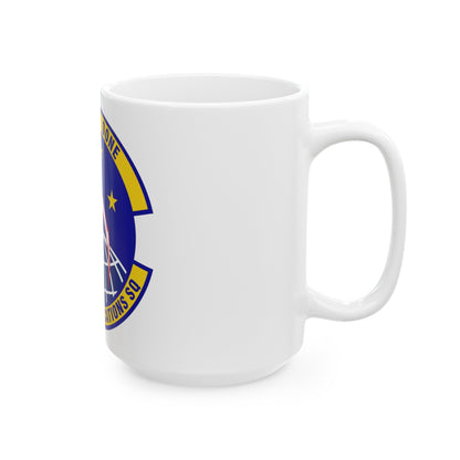 412th Communications Squadron (U.S. Air Force) White Coffee Mug-The Sticker Space