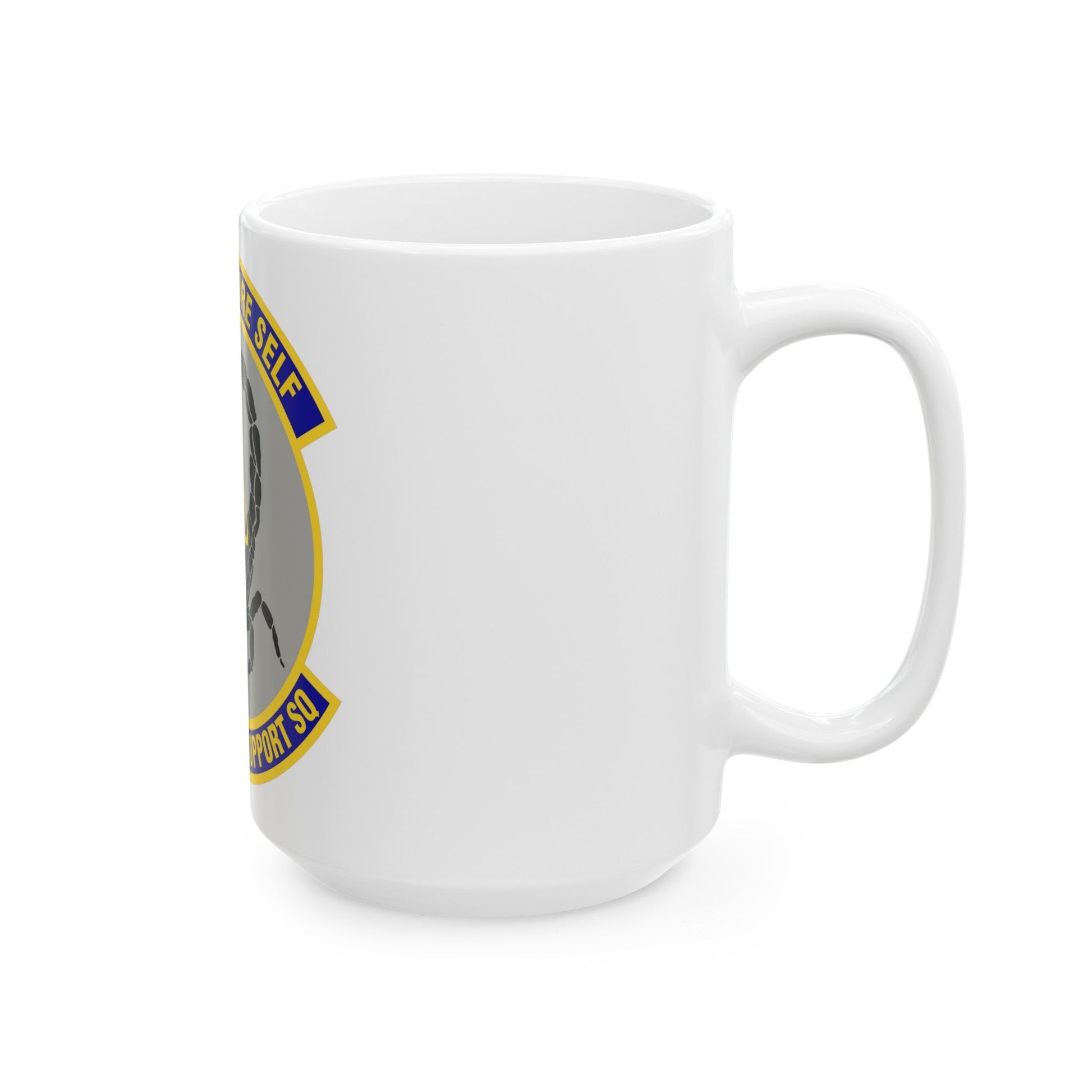 412th Medical Support Squadron (U.S. Air Force) White Coffee Mug-The Sticker Space