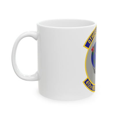 412th Medical Support Squadron (U.S. Air Force) White Coffee Mug-The Sticker Space