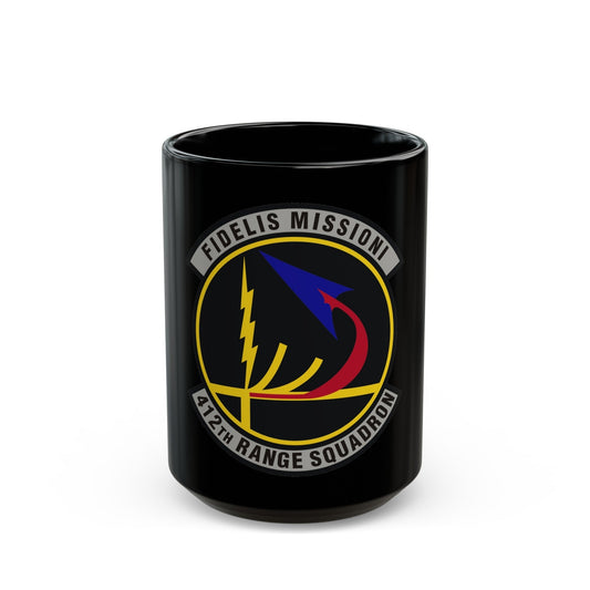 412th Range Squadron (U.S. Air Force) Black Coffee Mug-15oz-The Sticker Space