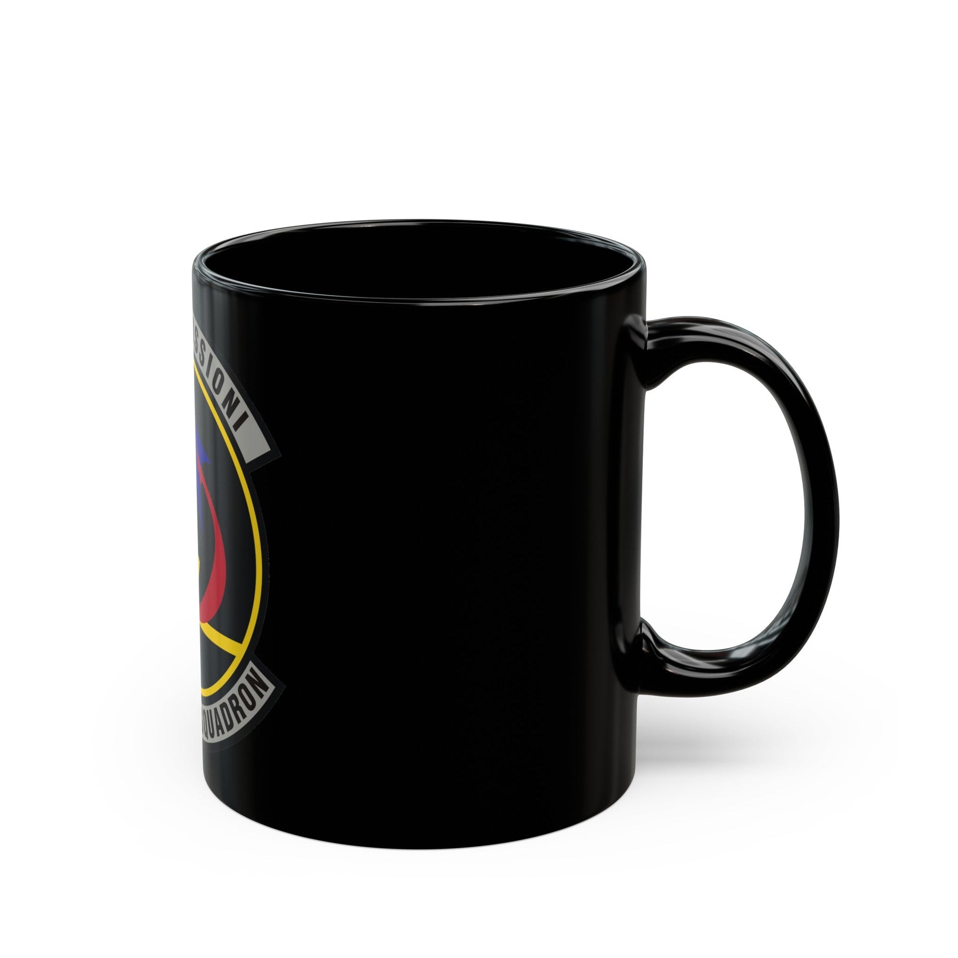 412th Range Squadron (U.S. Air Force) Black Coffee Mug-The Sticker Space