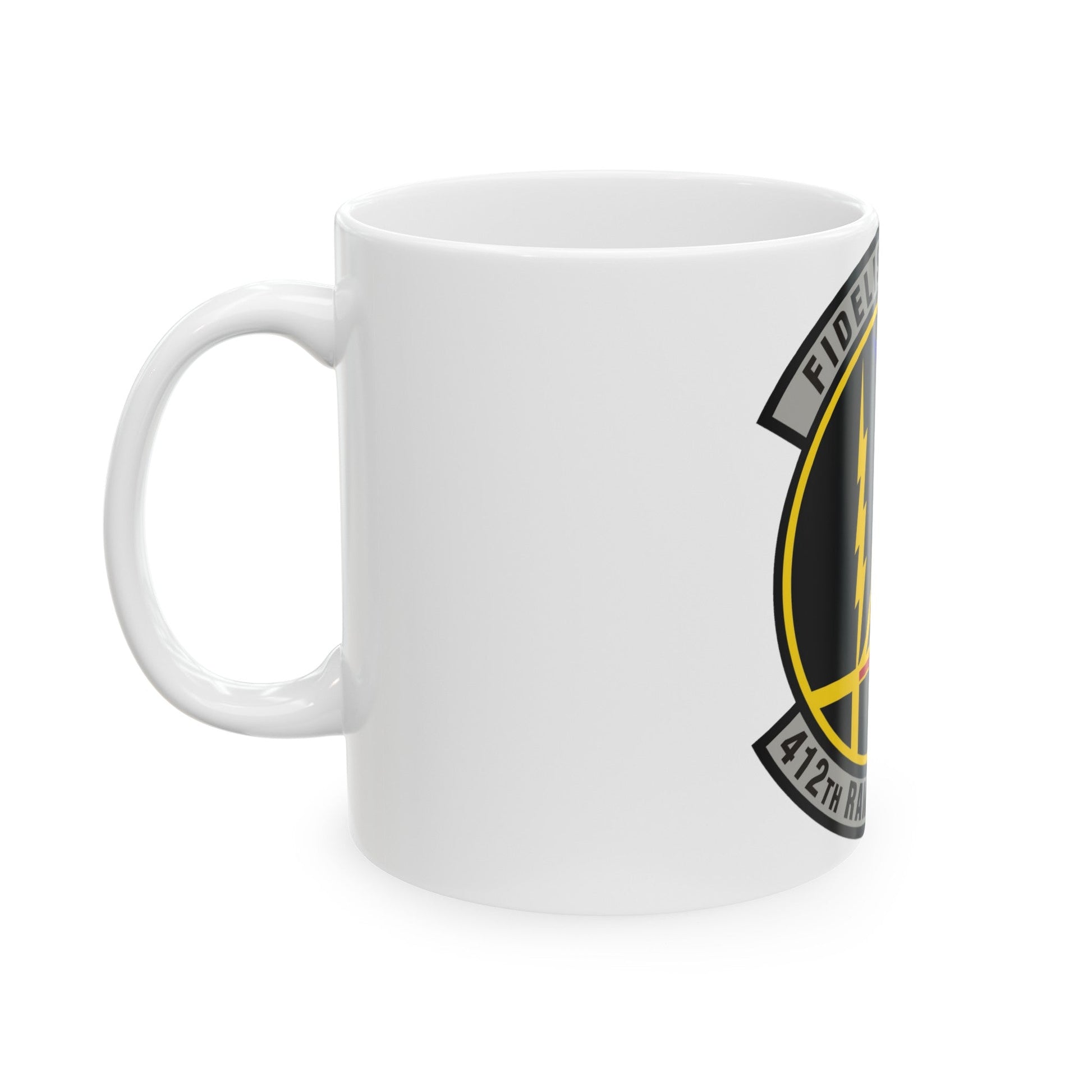 412th Range Squadron (U.S. Air Force) White Coffee Mug-The Sticker Space