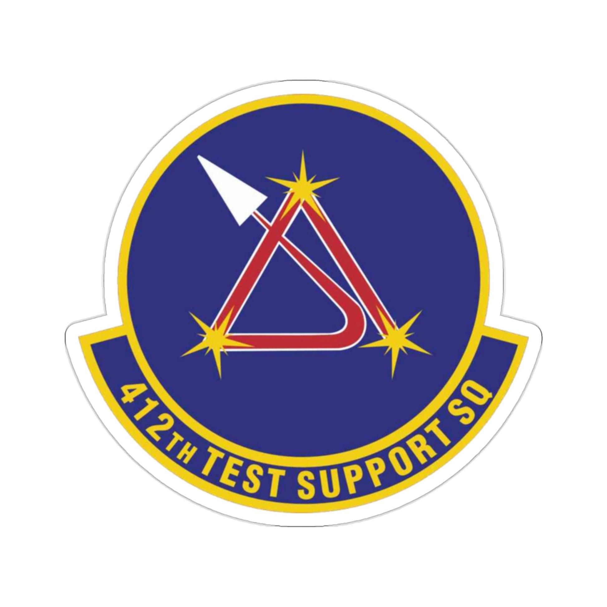 412th Test Support Squadron (U.S. Air Force) STICKER Vinyl Die-Cut Decal-2 Inch-The Sticker Space