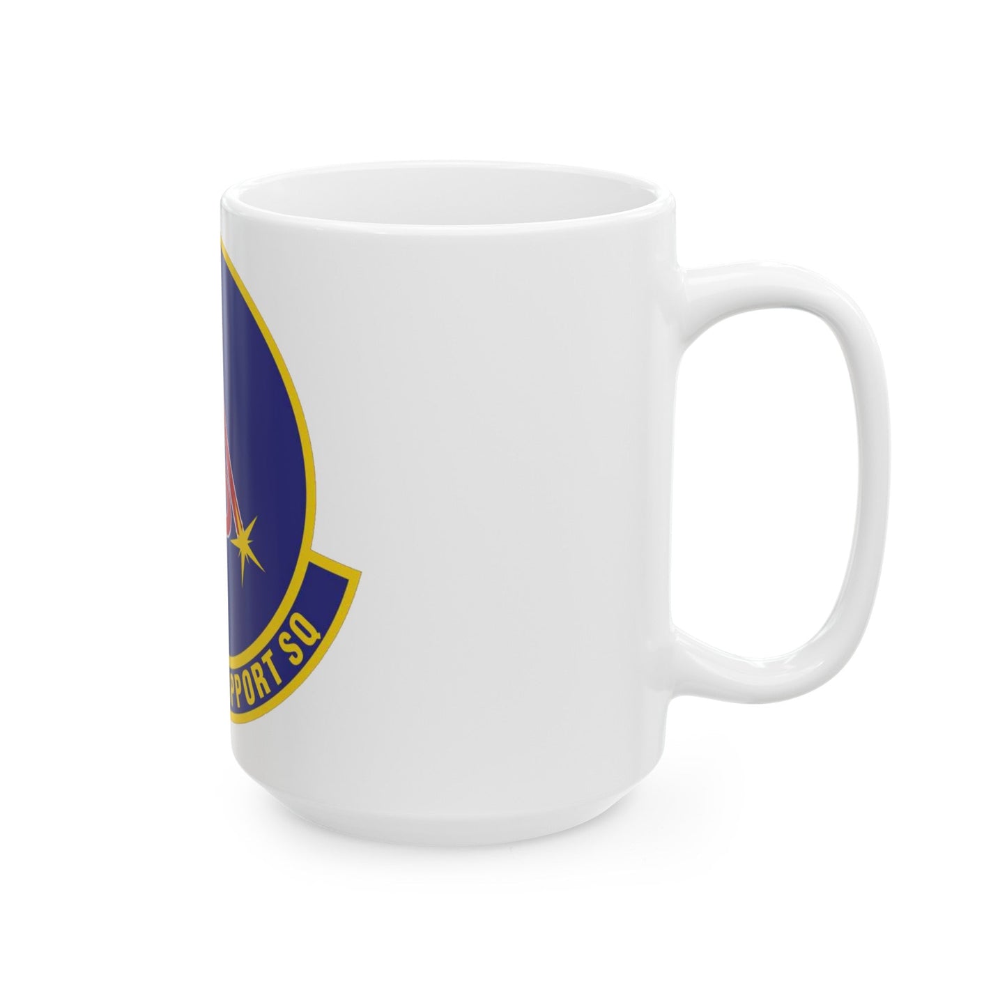 412th Test Support Squadron (U.S. Air Force) White Coffee Mug-The Sticker Space