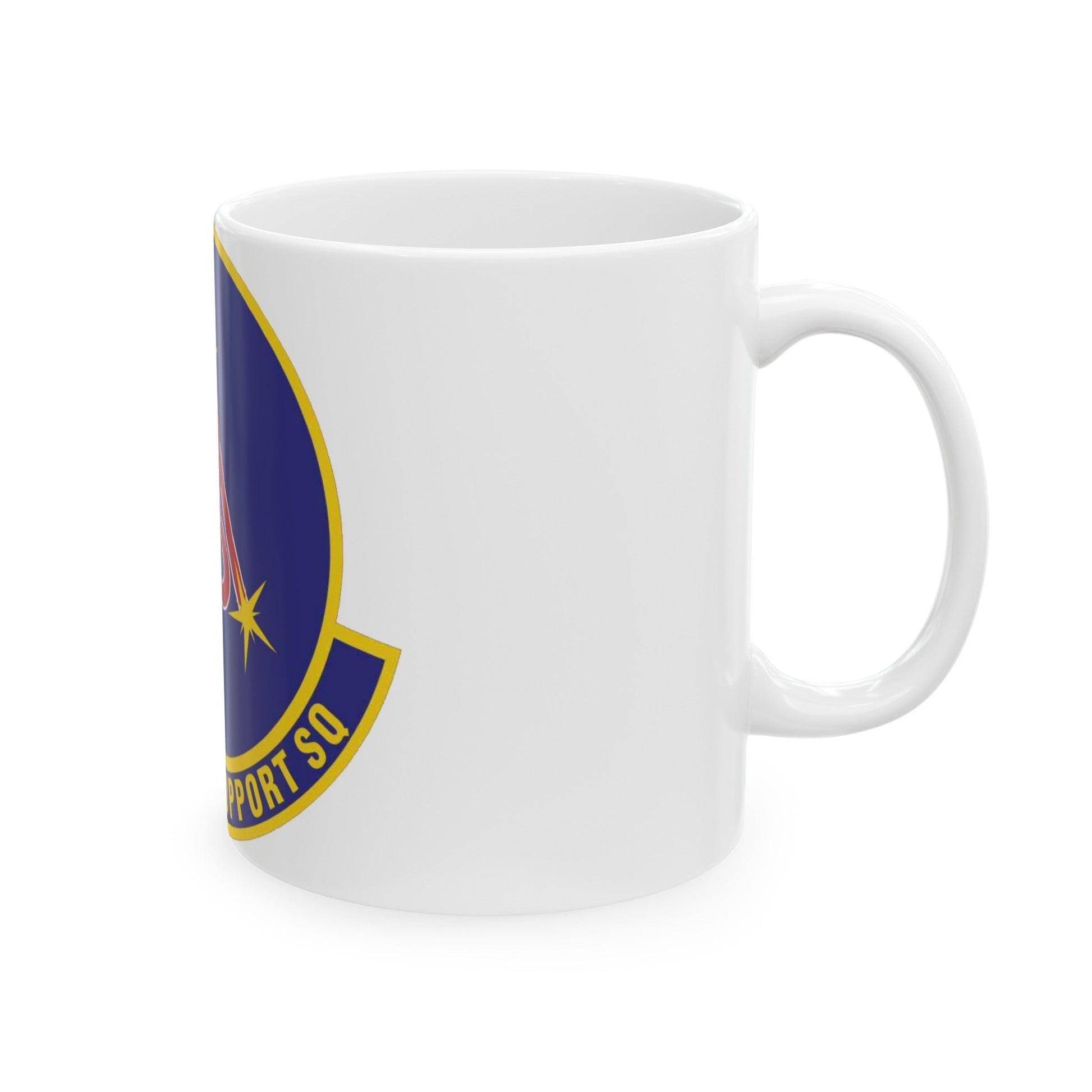 412th Test Support Squadron (U.S. Air Force) White Coffee Mug-The Sticker Space