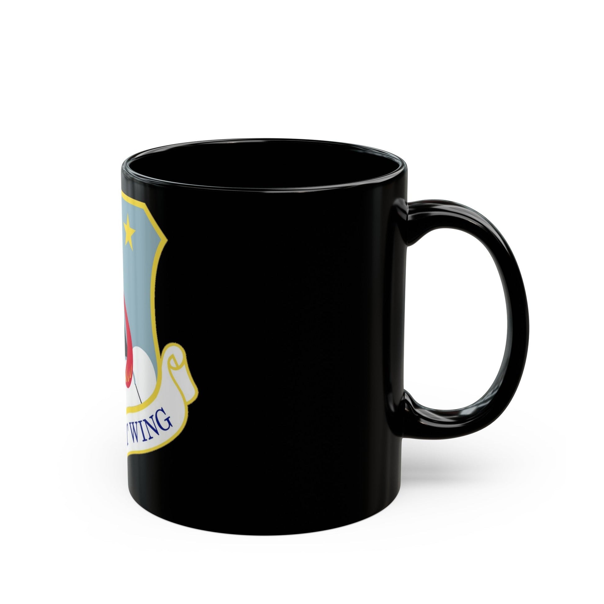 412th Test Wing (U.S. Air Force) Black Coffee Mug-The Sticker Space