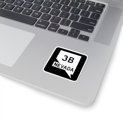 Nevada 3B (Nevada) (Road Sign) STICKER Vinyl Kiss-Cut Decal