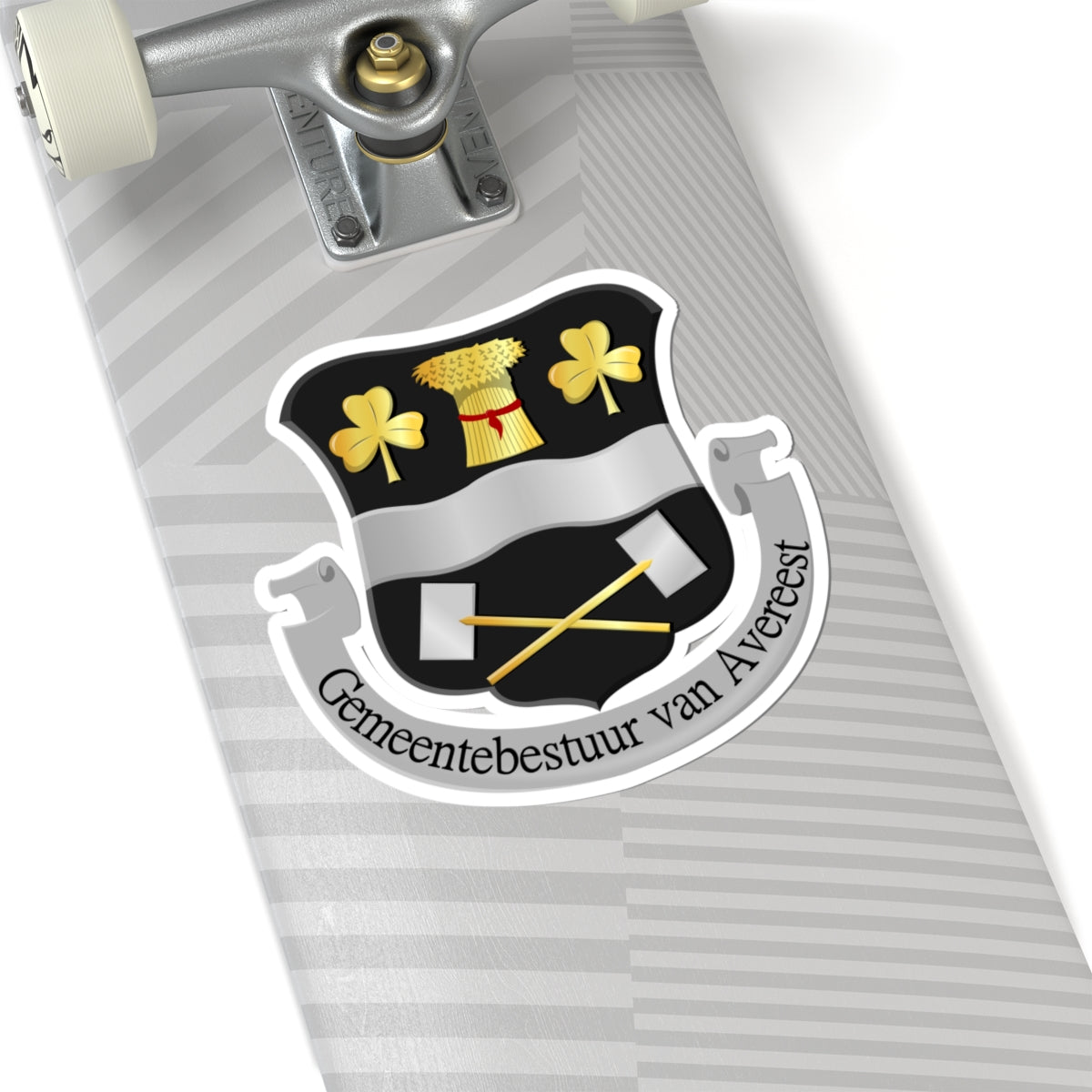 Avereest wapen (Netherlands) (Coat of Arms) STICKER Vinyl Kiss-Cut Decal