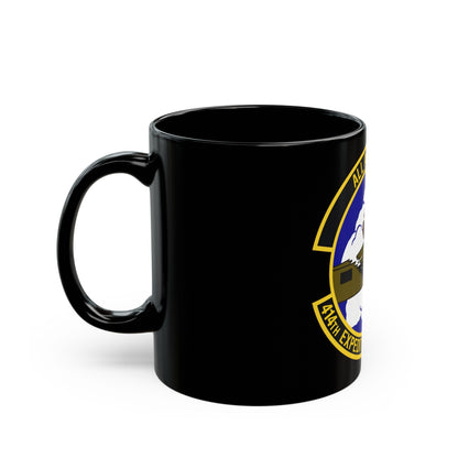 414th Expeditionary Reconnaissance Squadron (U.S. Air Force) Black Coffee Mug-The Sticker Space