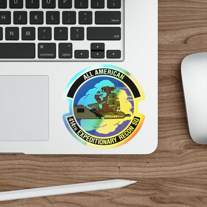 414th Expeditionary Reconnaissance Squadron (U.S. Air Force) Holographic STICKER Die-Cut Vinyl Decal-The Sticker Space