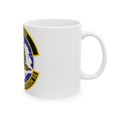 414th Expeditionary Reconnaissance Squadron (U.S. Air Force) White Coffee Mug-The Sticker Space