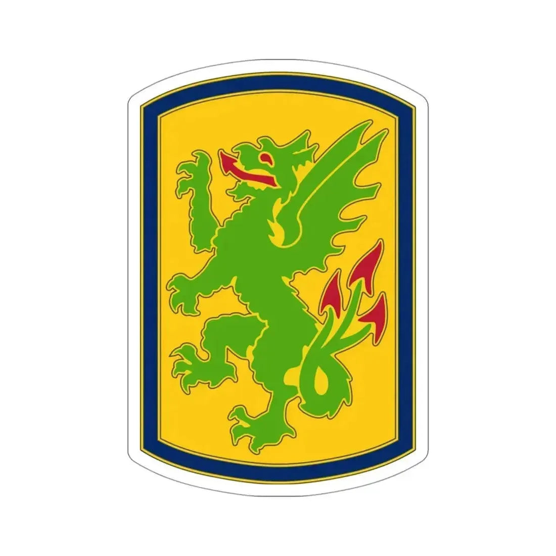 415 Chemical Brigade (U.S. Army) STICKER Vinyl Die-Cut Decal 4 Inch - The Sticker Space