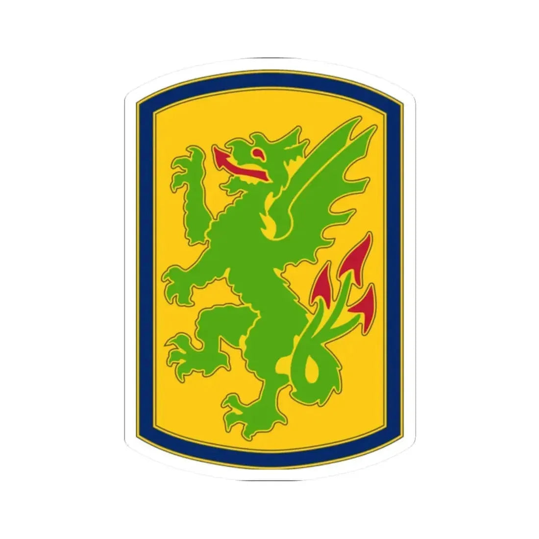 415 Chemical Brigade (U.S. Army) STICKER Vinyl Kiss-Cut Decal 2 Inch White - The Sticker Space